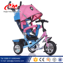 New product baby tricycle with push handle /baby tricycle four in one/ Baby tricycle with musical lights wheels